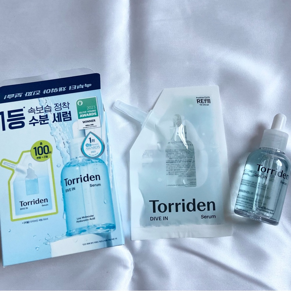 K-beauty/Torriden Dive in Hyaluronic acid serum 1+1